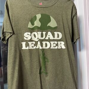 Green Squad Leader T-Shirt